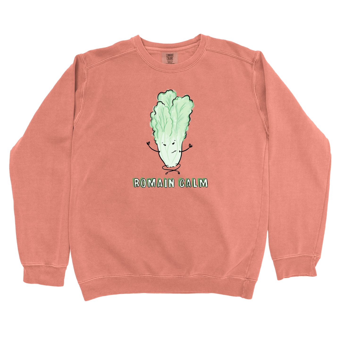 Sweatshirt Terracotta / S Romaine Calm: Micro Barbi Sweatshirt