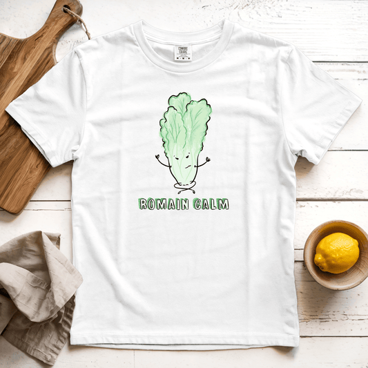 T-Shirt White / S Romaine Calm: Micro Barbi
