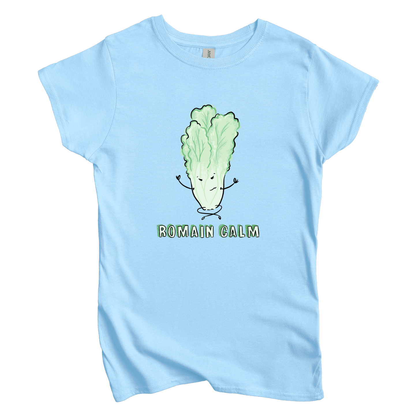 T-Shirt M / Light Blue Romaine Calm: Micro Barbi Women's Tee