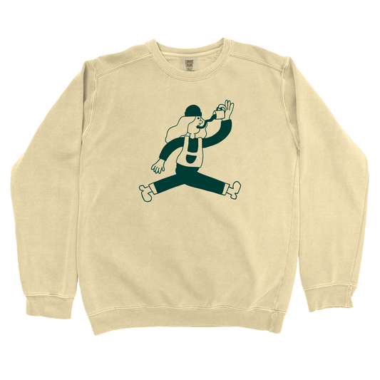 T-Shirts Butter / S Running on Caffeine: Sae Karepe Sweatshirt