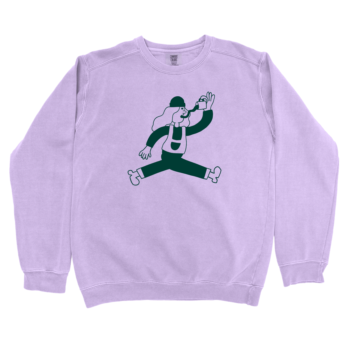 T-Shirts Orchid / S Running on Caffeine: Sae Karepe Sweatshirt