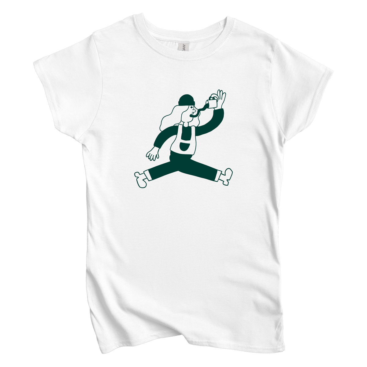 T-Shirts S / White Running on Caffeine: Sae Karepe Women's Tee