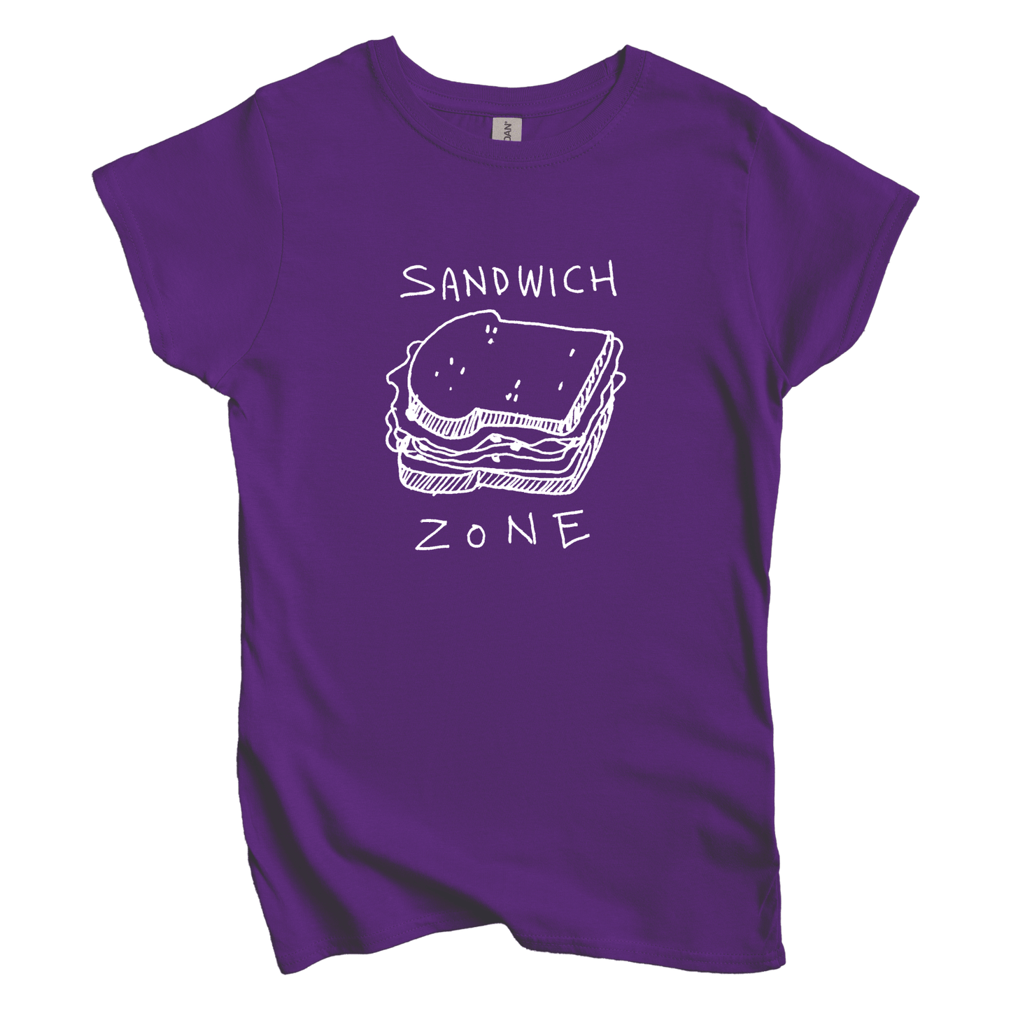 T-Shirt L / Purple Sandwich Zone: Longoland Women's Tee