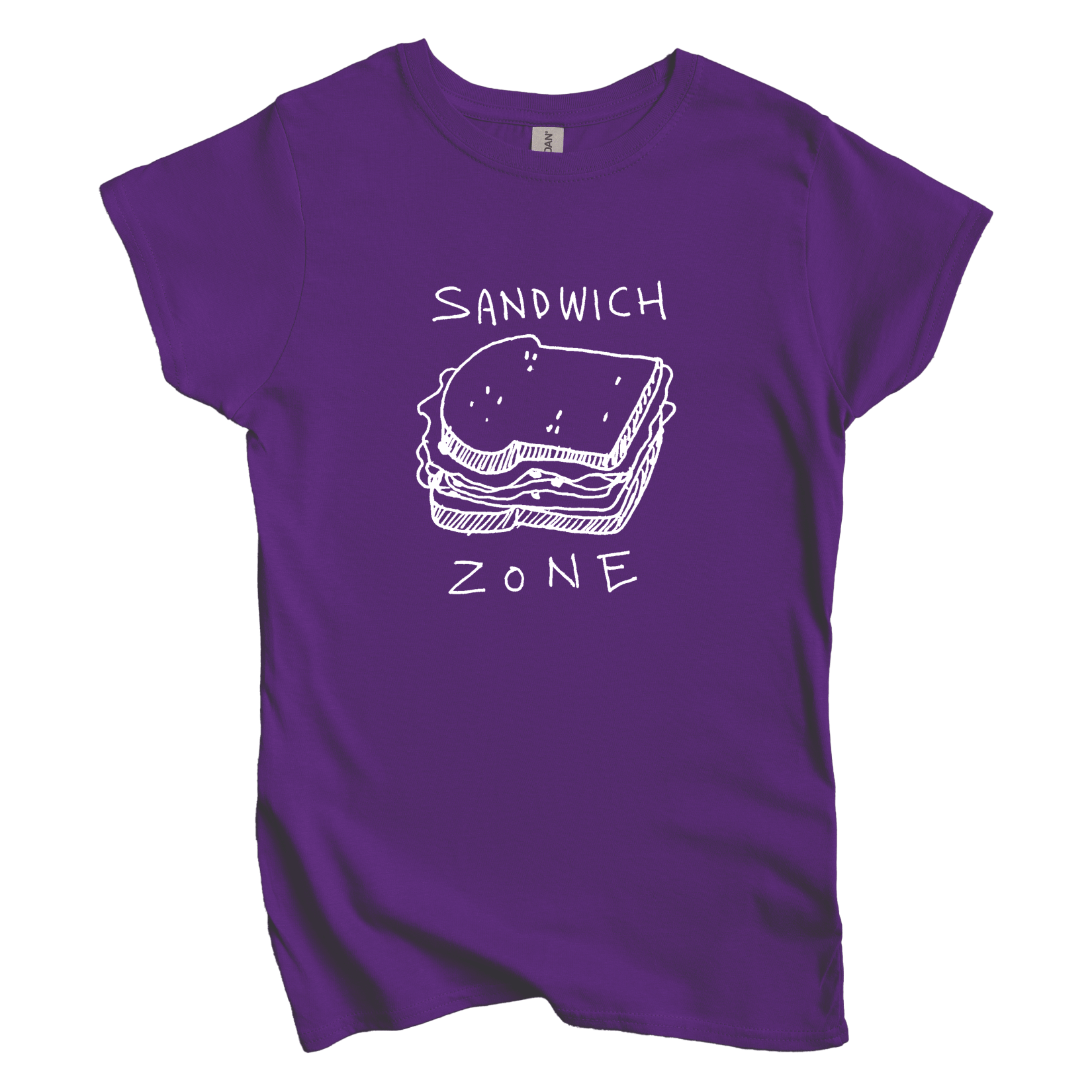 T-Shirt L / Purple Sandwich Zone: Longoland Women's Tee