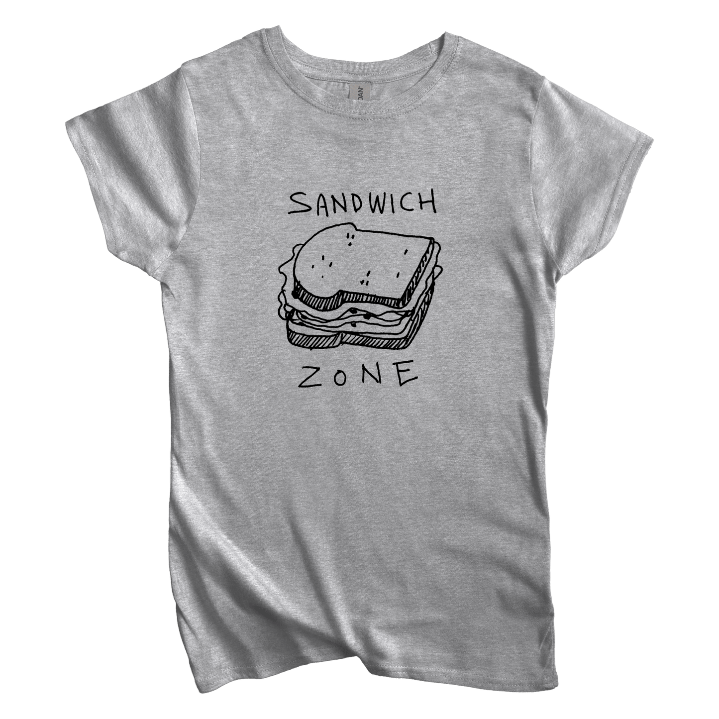 T-Shirt S / Sport Grey Sandwich Zone: Longoland Women's Tee