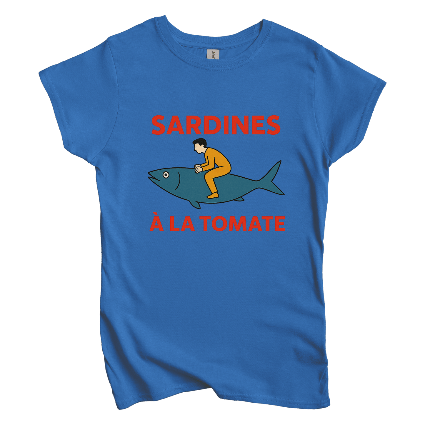 T-Shirt S / Royal Sardines A La Tomata Women's Tee