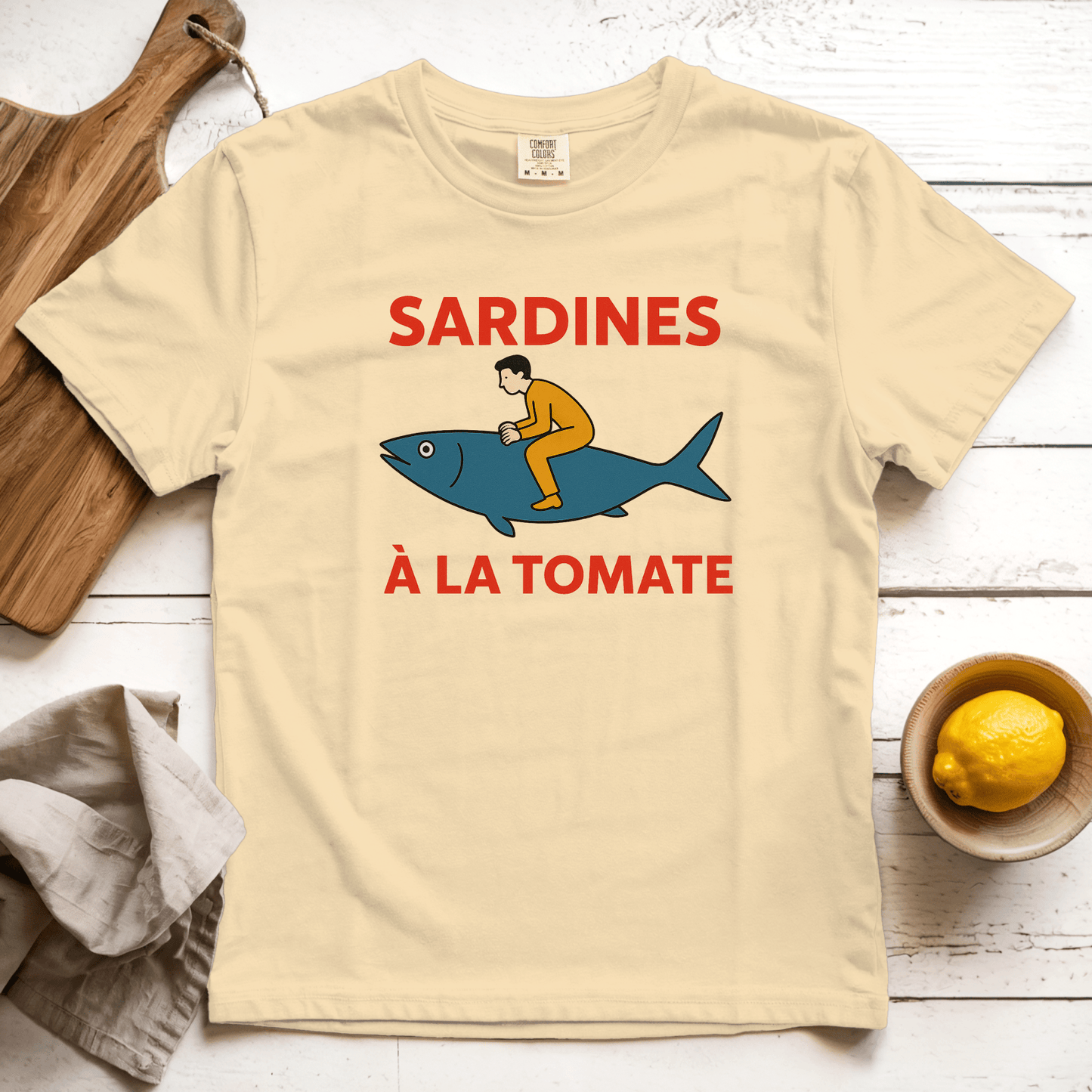 T-Shirt Butter / S Sardines a la Tomate