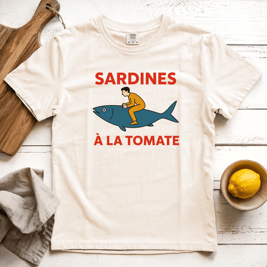 T-Shirt Ivory / S Sardines a la Tomate