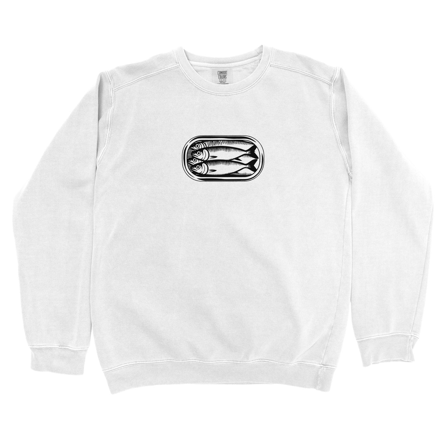 Sweatshirt White / S Sardines in a Can Sweatshirt