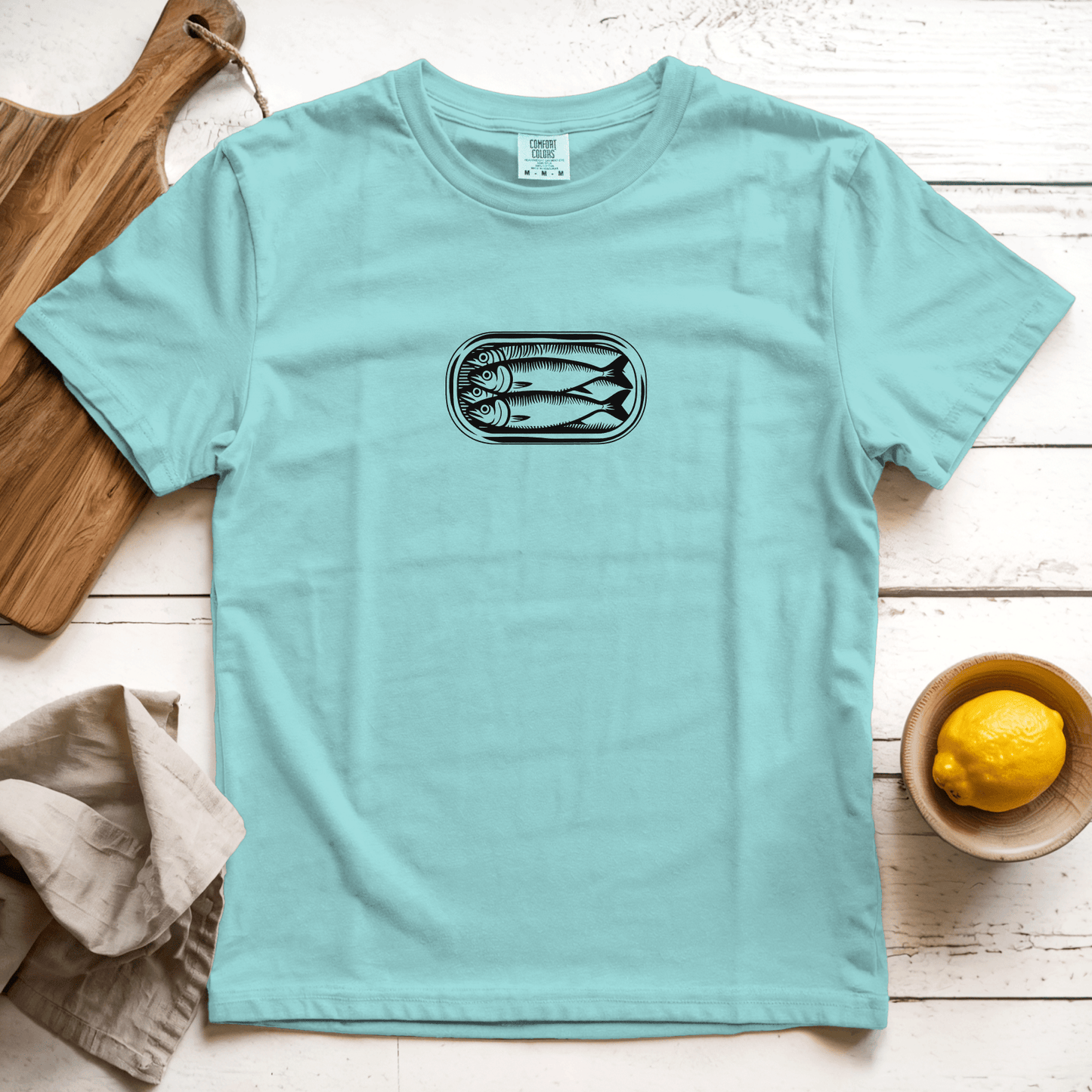 T-Shirt Chalky Mint / S Sardines in a Can