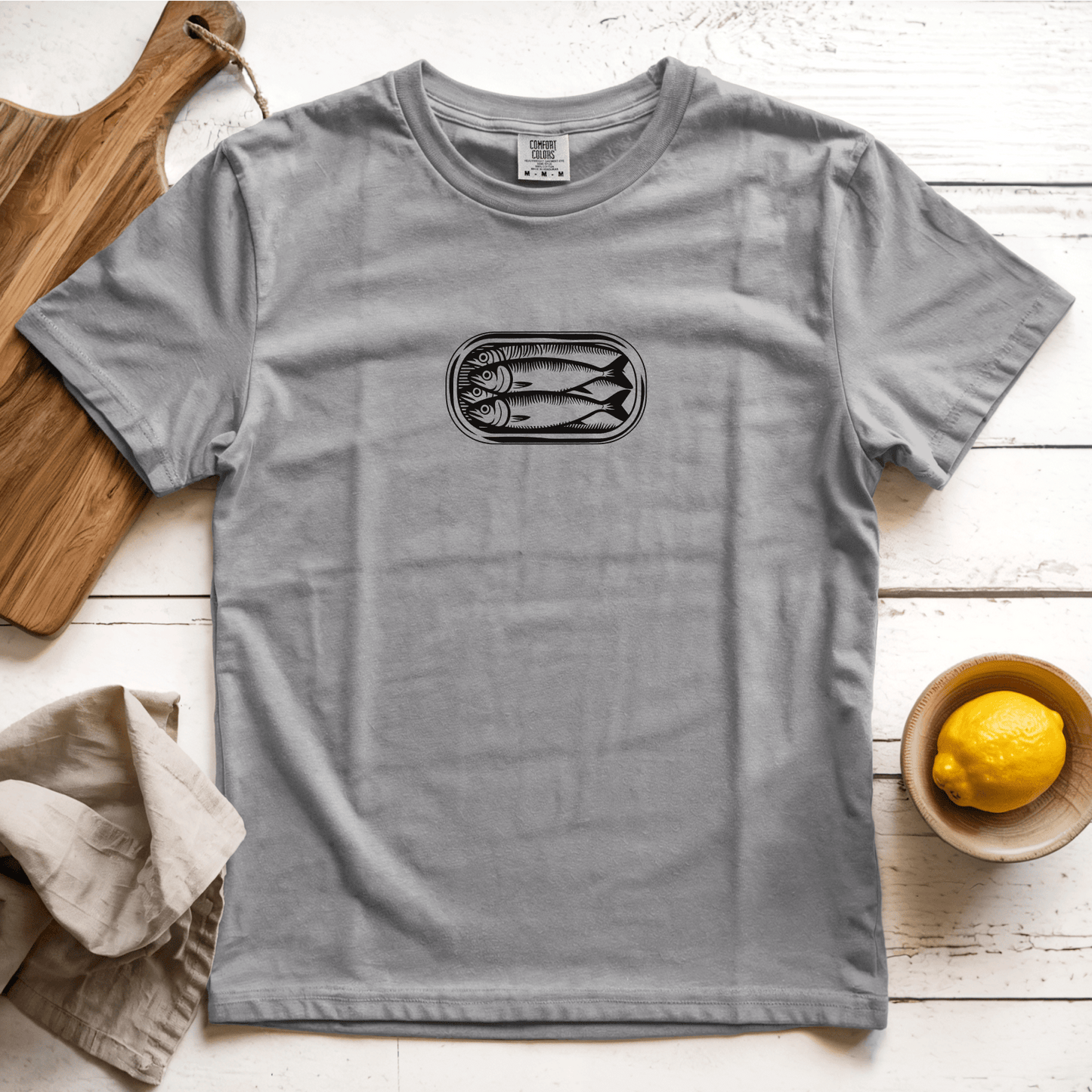 T-Shirt Grey / S Sardines in a Can