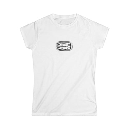 T-Shirt S / White Sardines in a Can Women's Tee