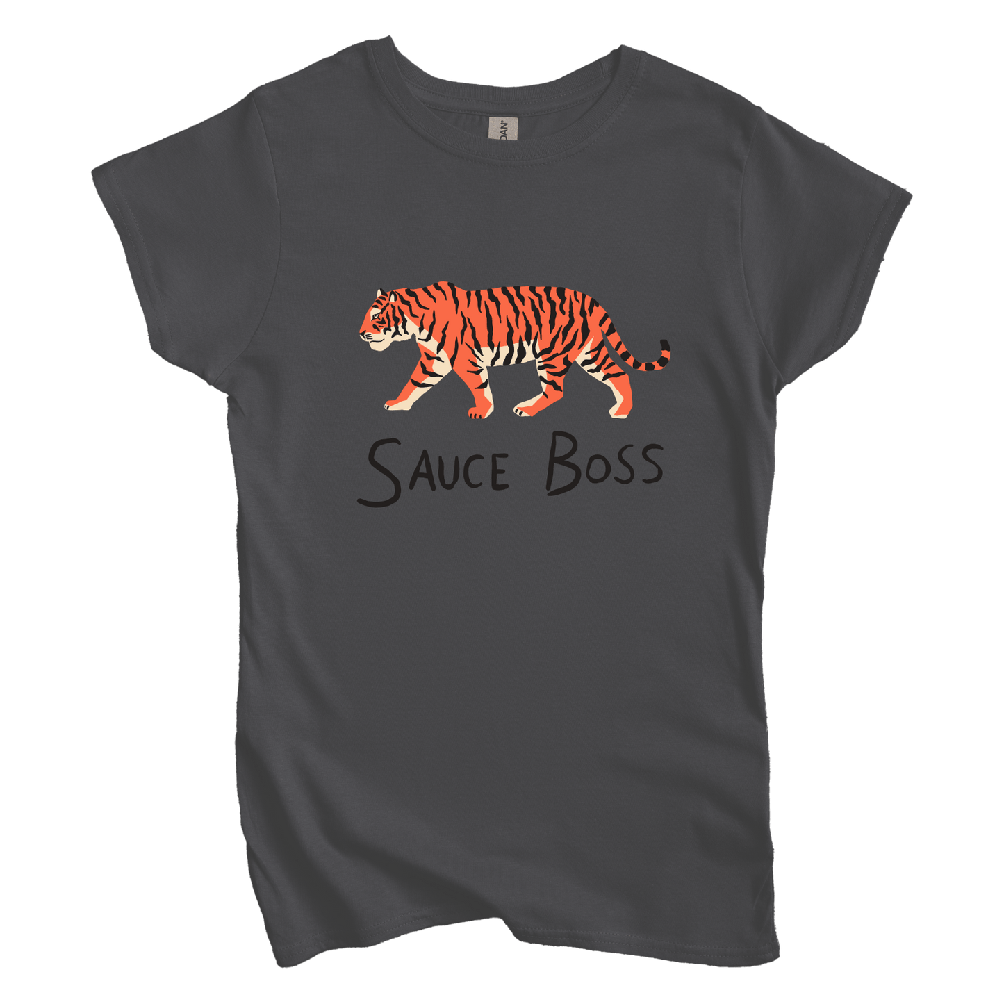 T-Shirt Charcoal / M Sauce Boss Women's Tee
