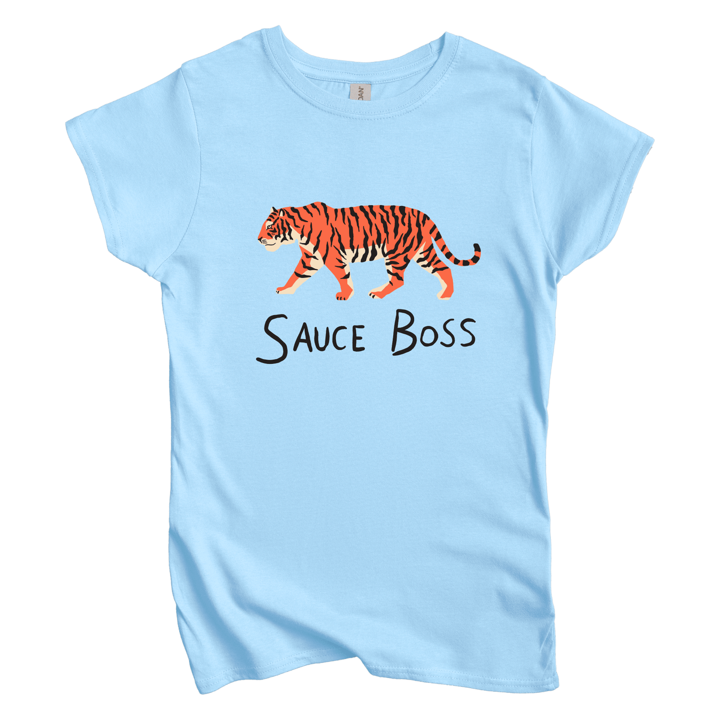 T-Shirt Light Blue / S Sauce Boss Women's Tee