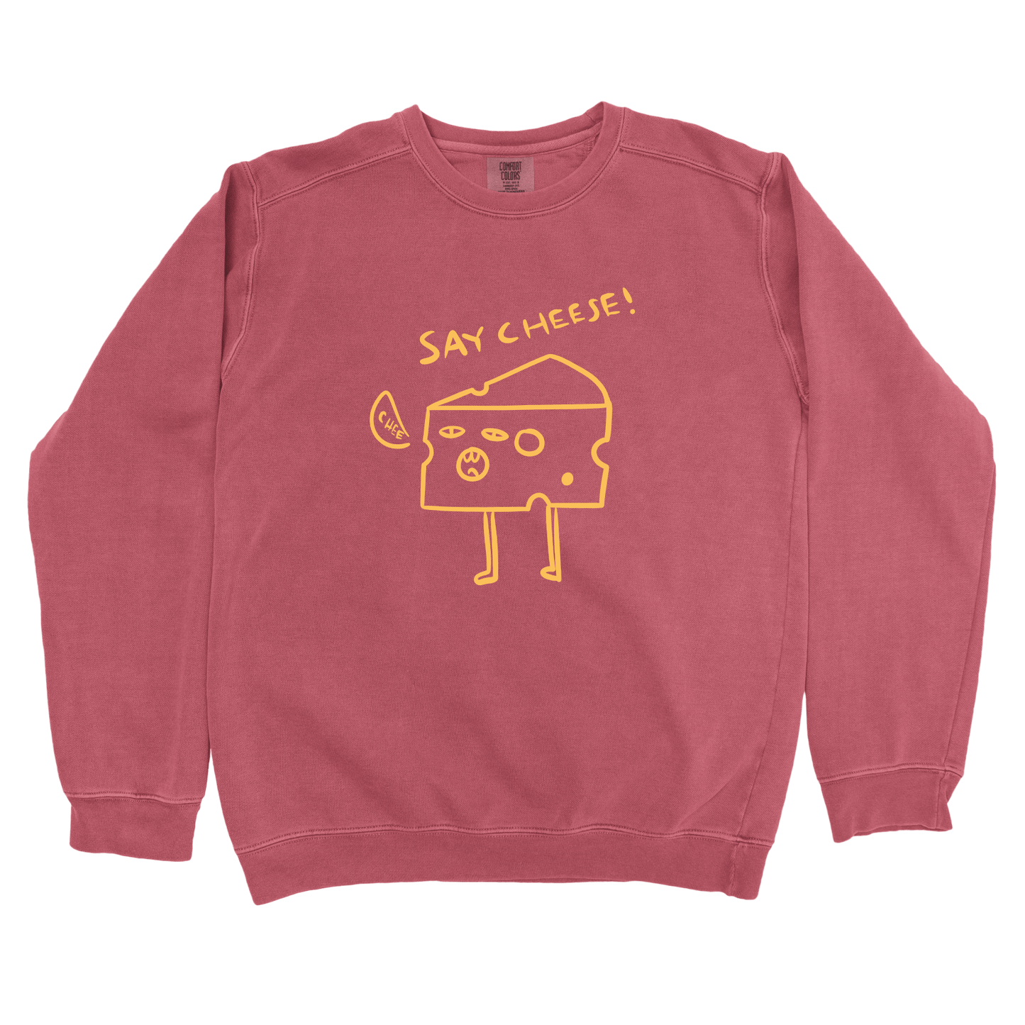 Sweatshirt Crimson / S Say Cheese Sweatshirt