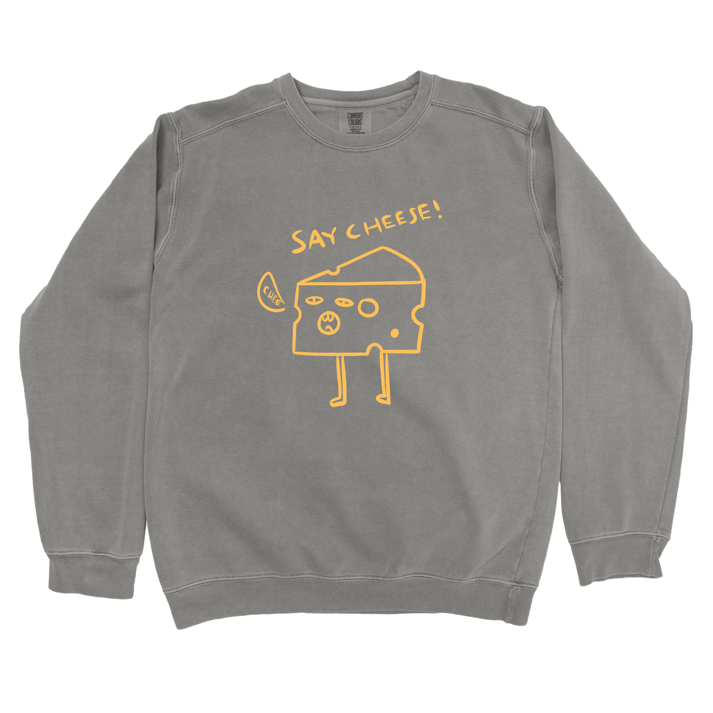 Sweatshirt Grey / S Say Cheese Sweatshirt