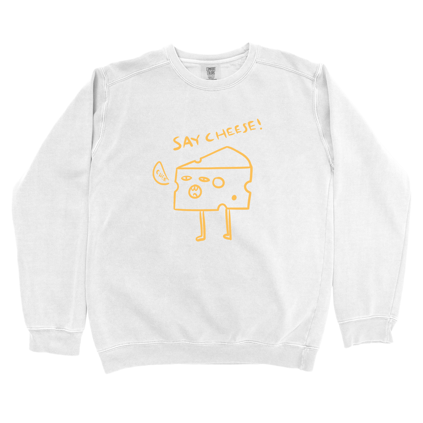 Sweatshirt White / S Say Cheese Sweatshirt