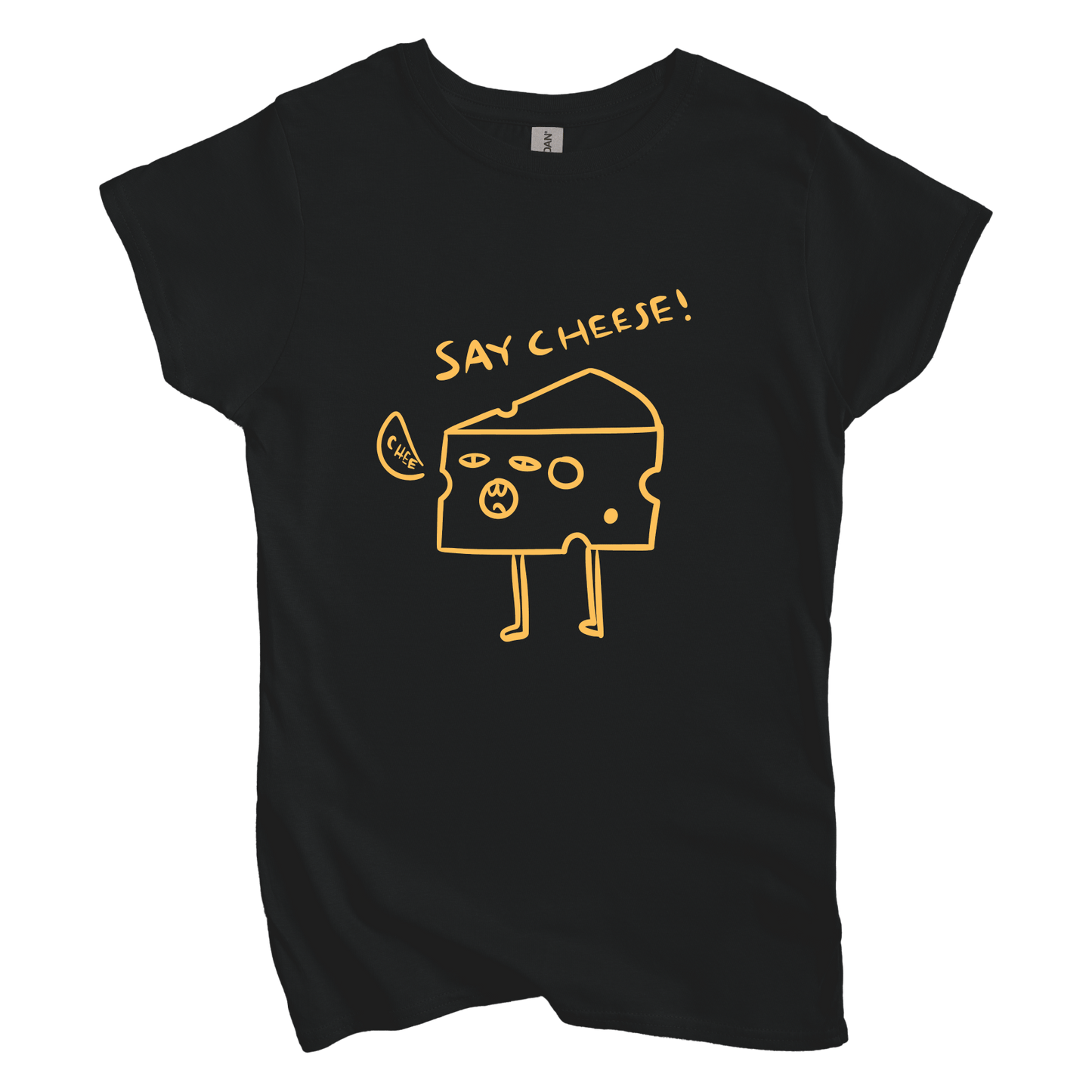 T-Shirt M / Black Say Cheese Women's Tee