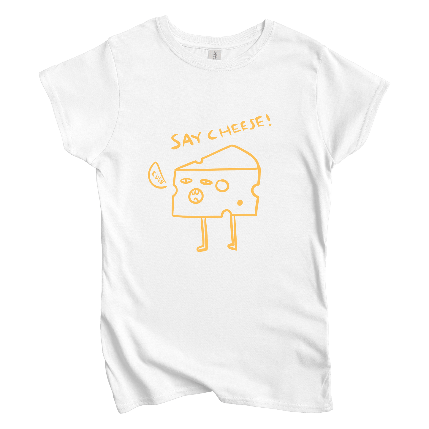 T-Shirt M / White Say Cheese Women's Tee