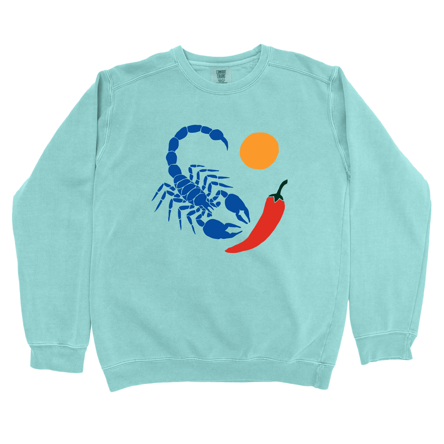 Sweatshirt Chalky Mint / S Scorpion Chili Sun Sweatshirt