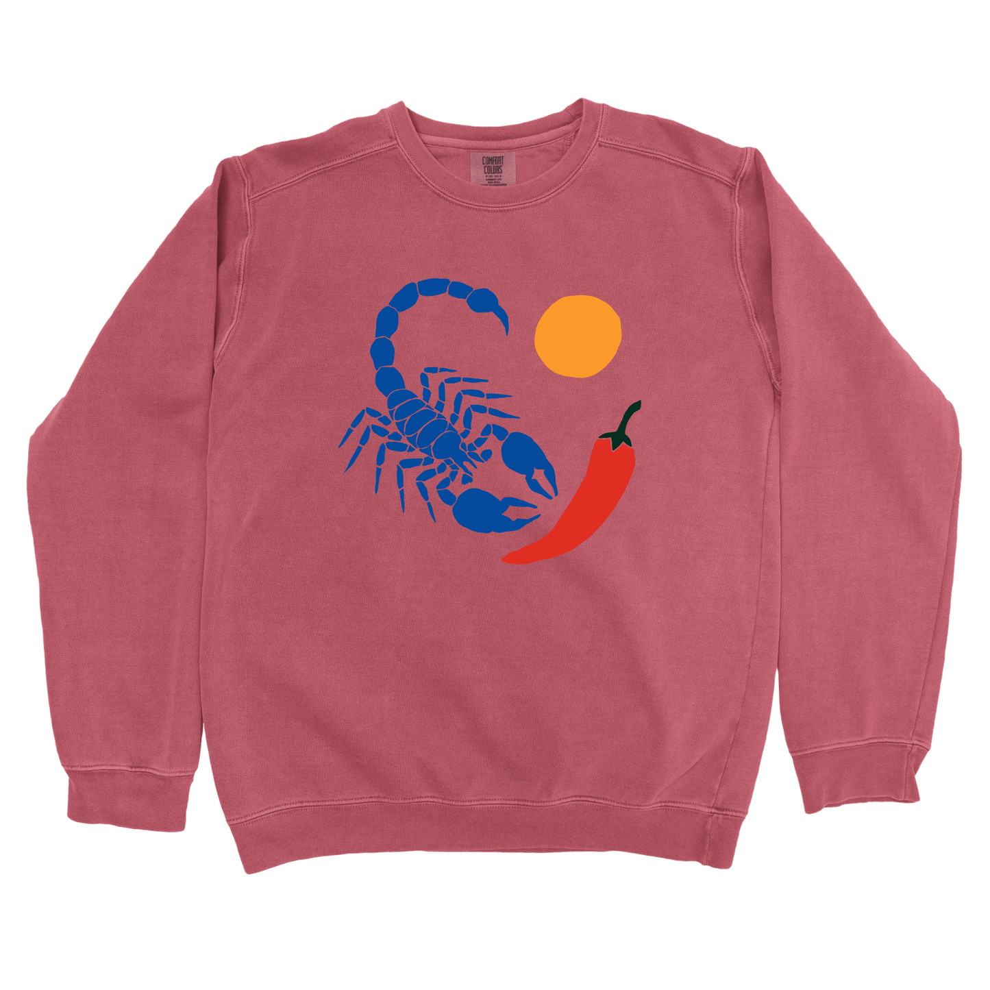 Sweatshirt Crimson / S Scorpion Chili Sun Sweatshirt