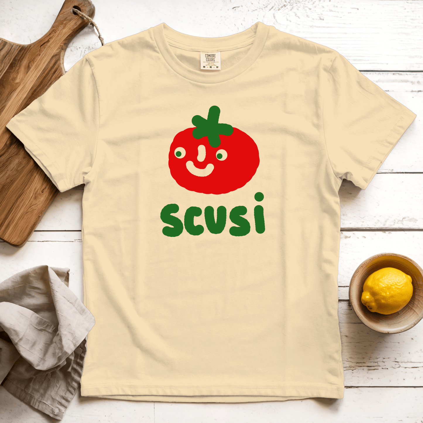 T-Shirt Butter / S Scusi: Longoland