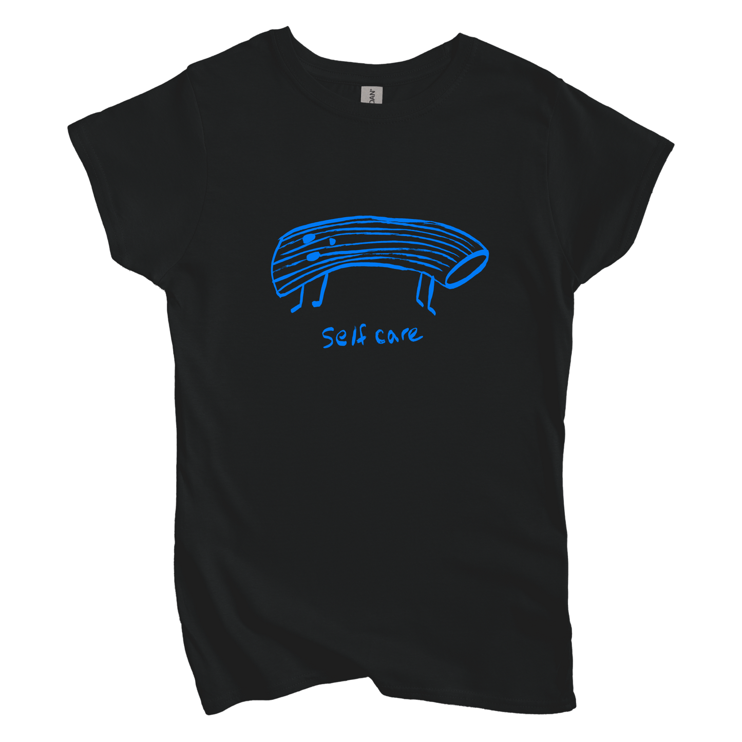 T-Shirt S / Black Self Care Noodle  Women's Tee