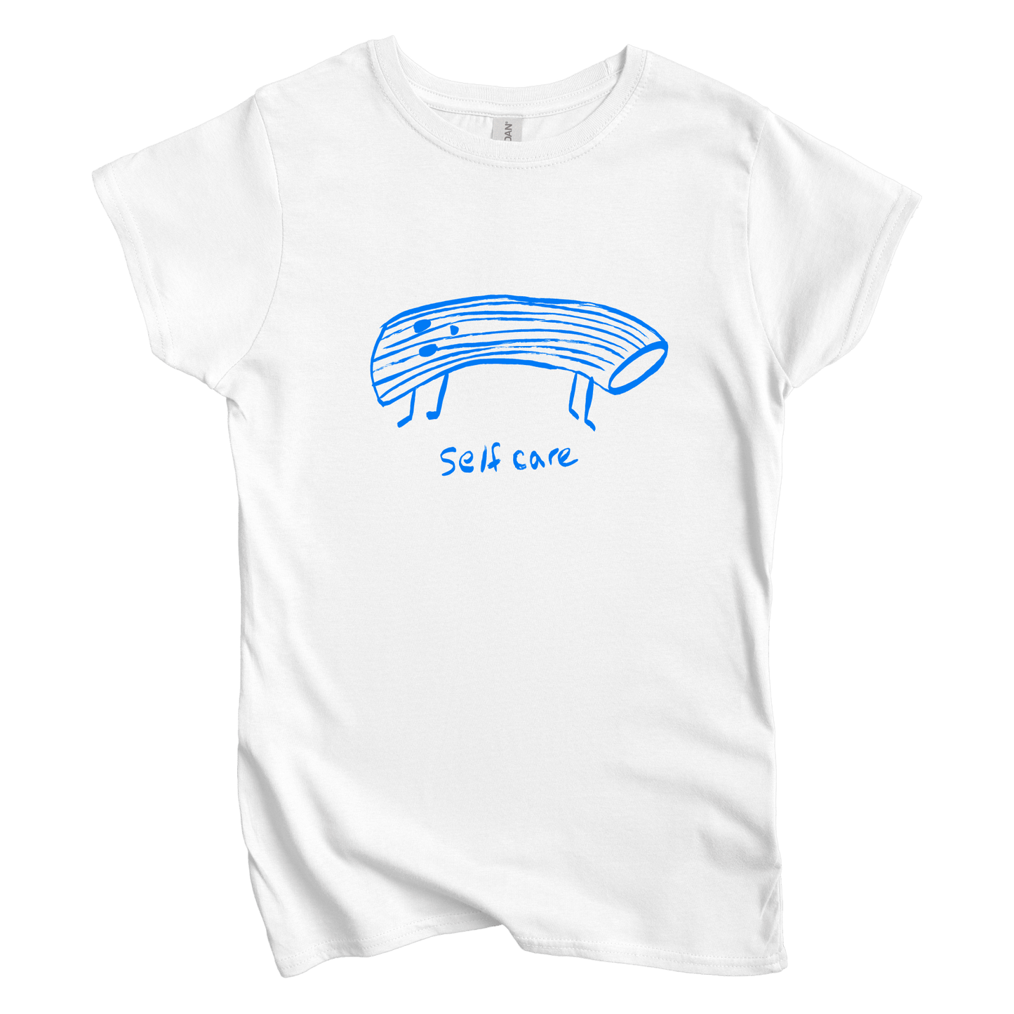 T-Shirt S / White Self Care Noodle  Women's Tee