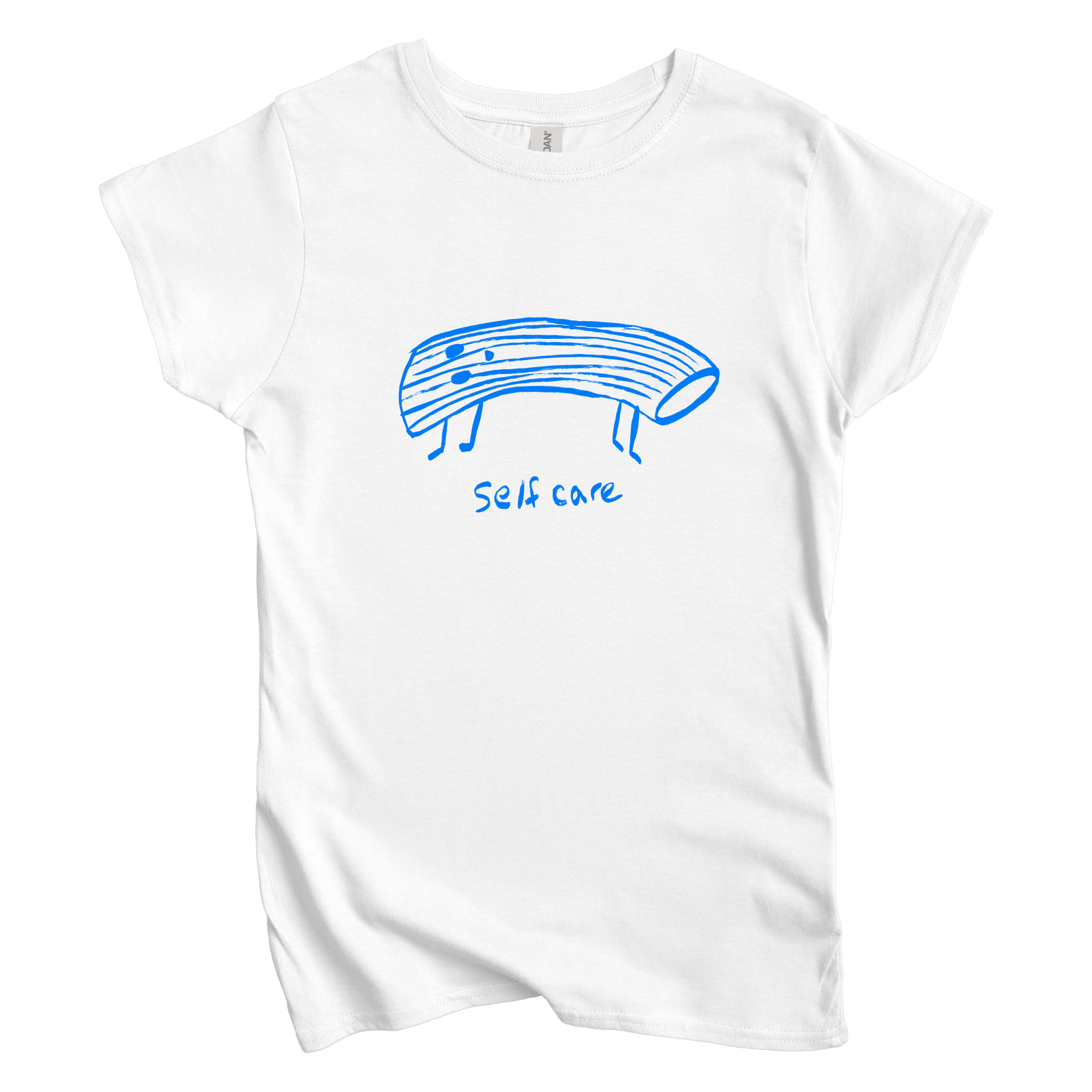 T-Shirt S / White Self Care Noodle  Women's Tee