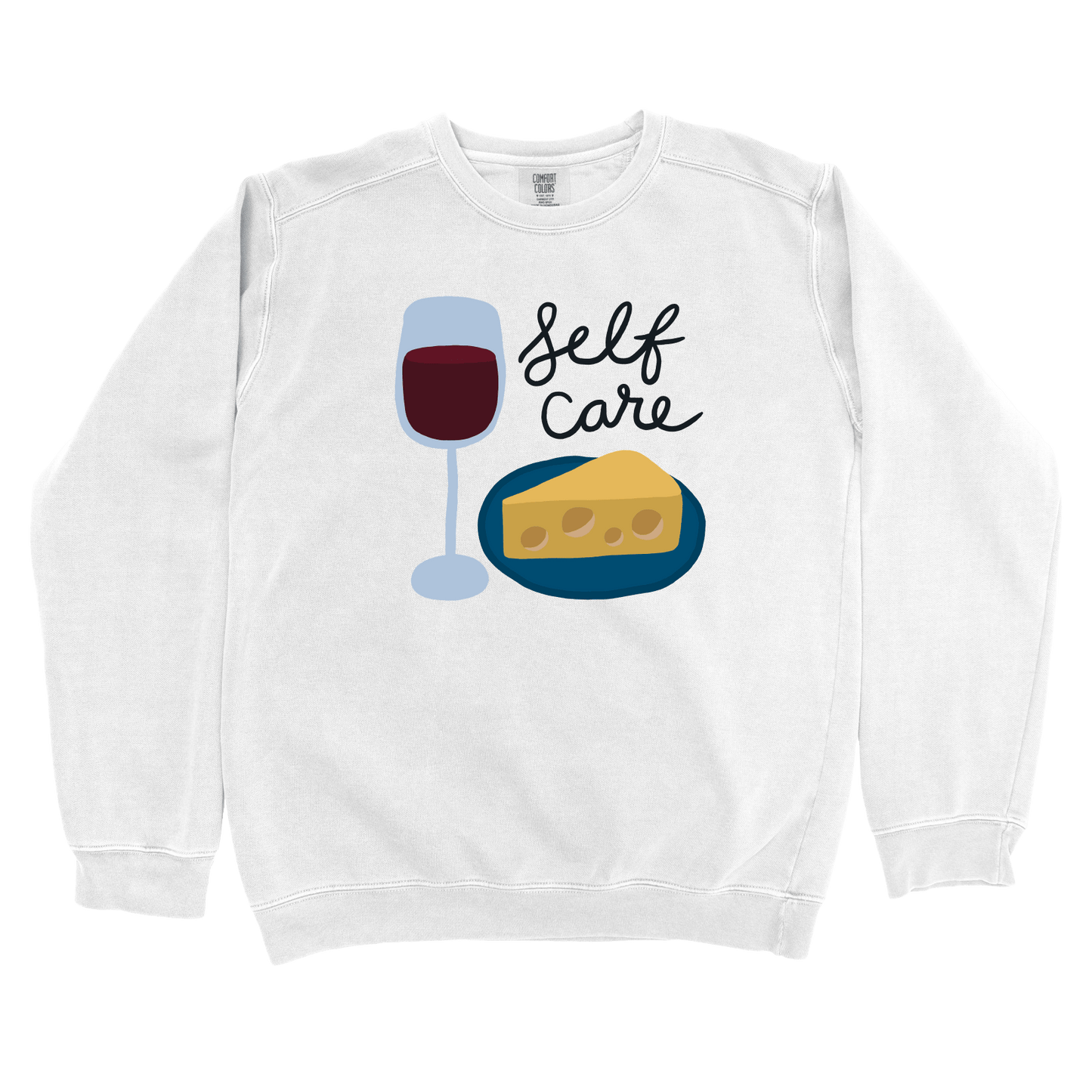 Sweatshirt White / S Self Care Sweatshirt