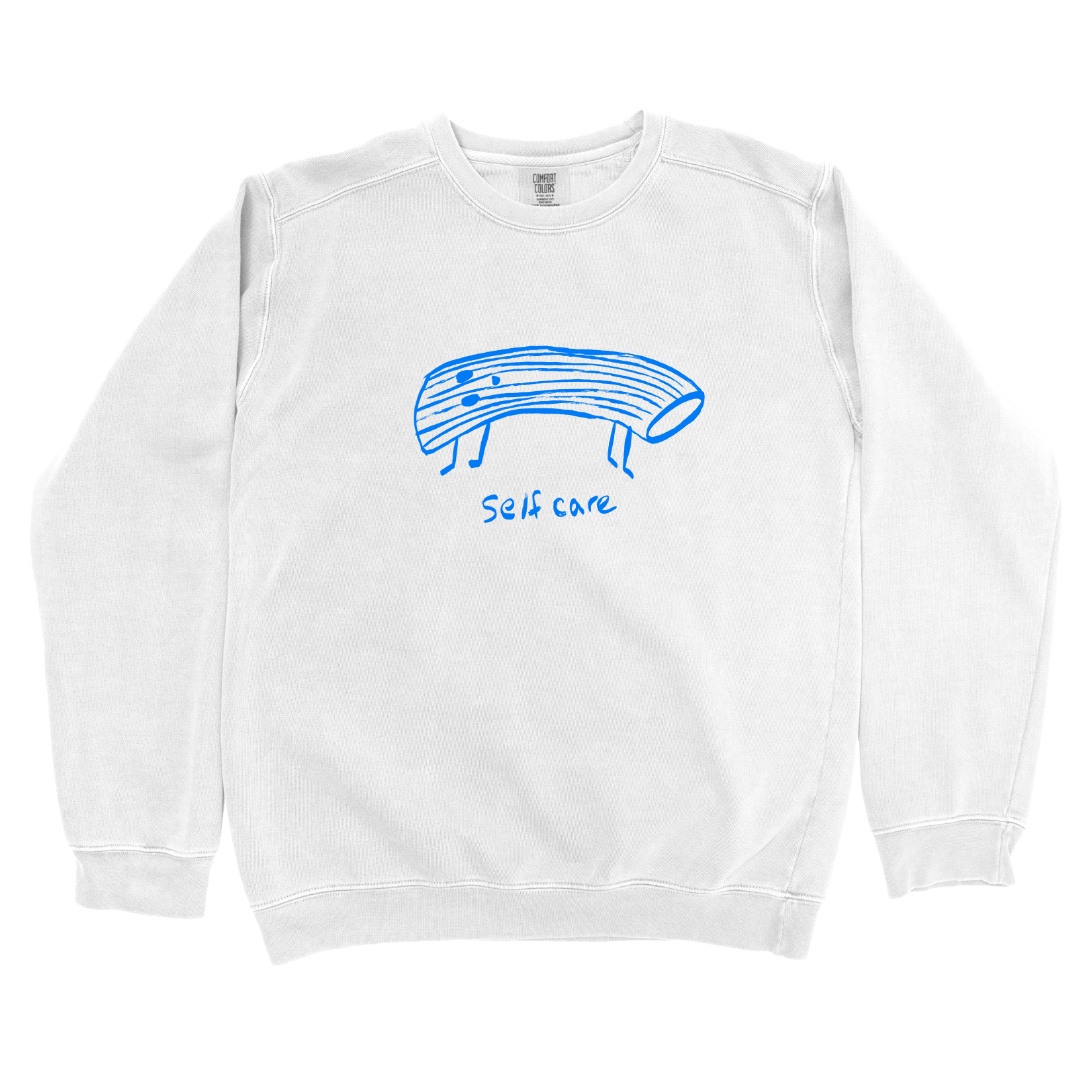 Sweatshirt White / S Self Care Sweatshirt