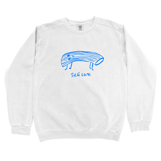 Sweatshirt White / S Self Care Sweatshirt