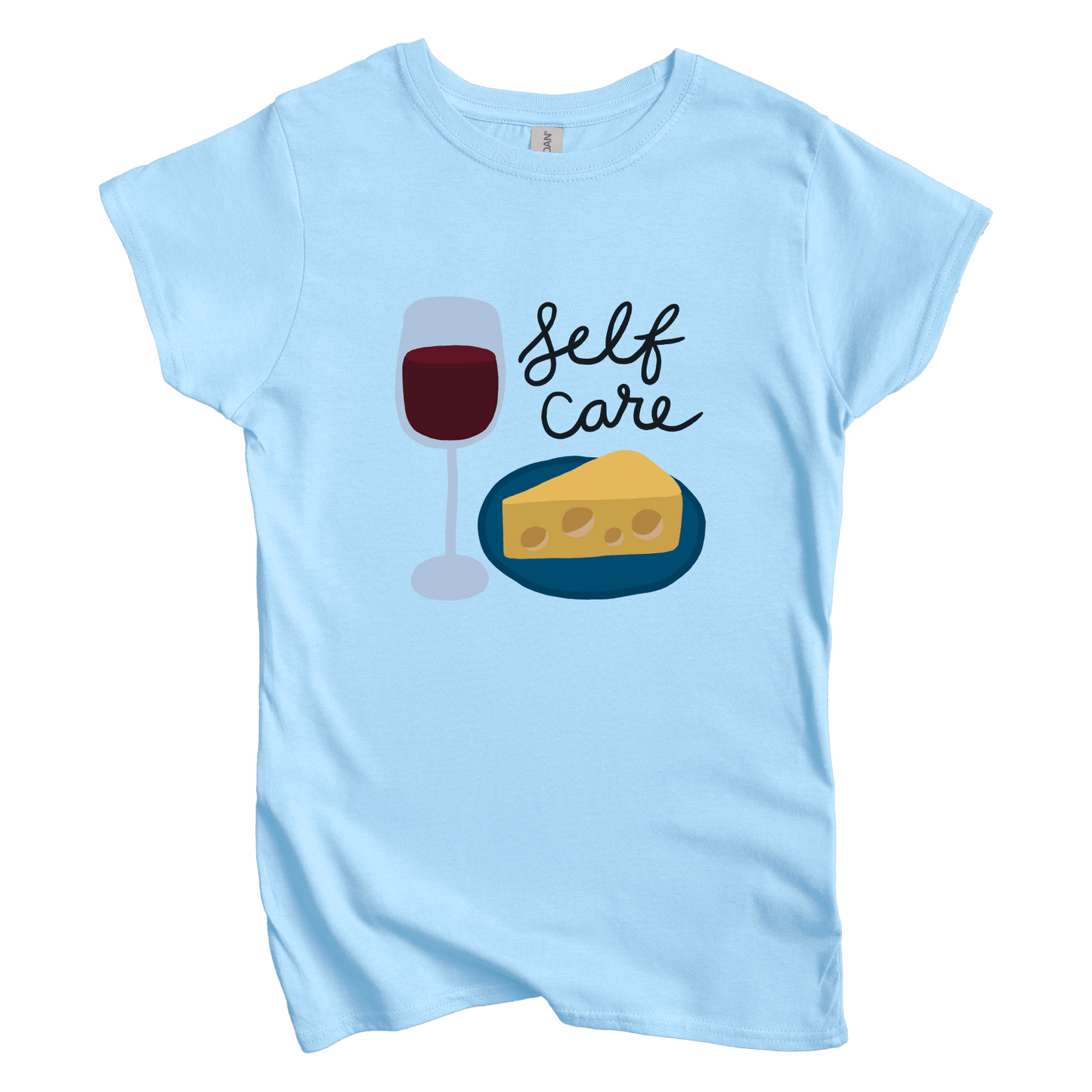 T-Shirt S / Light Blue Self Care Women's Tee