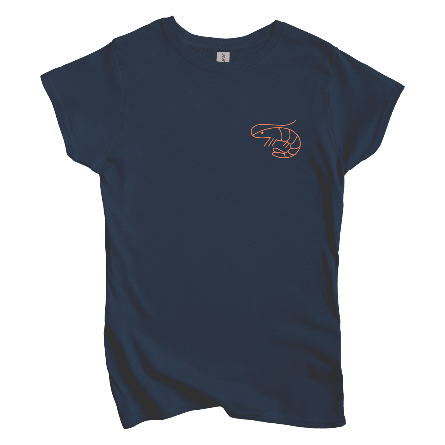T-Shirt S / Navy Shrimp Women's Tee