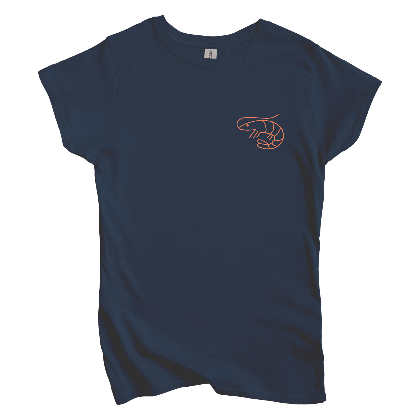 T-Shirt S / Navy Shrimp Women's Tee