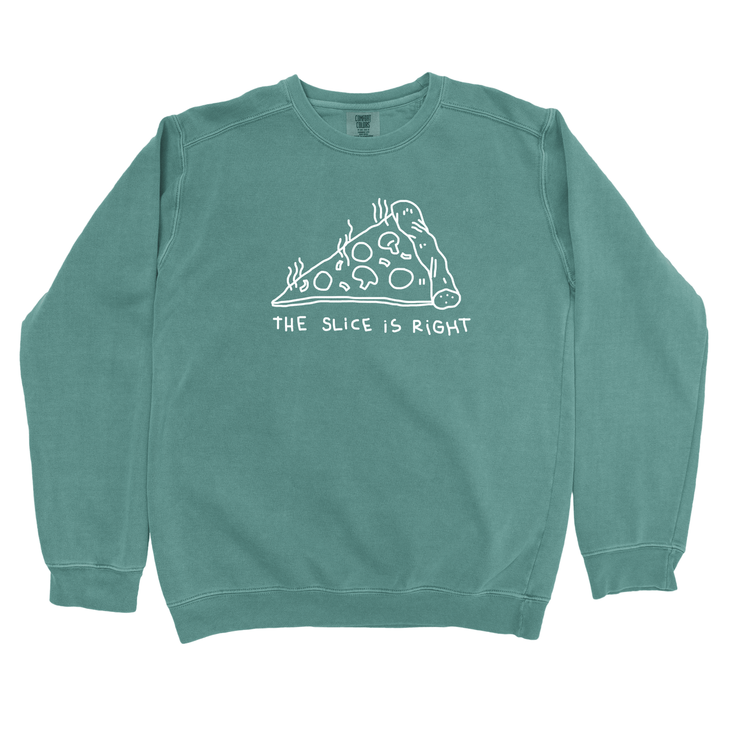 Sweatshirt Blue Spruce / S Slice is Right: Longoland Sweatshirt