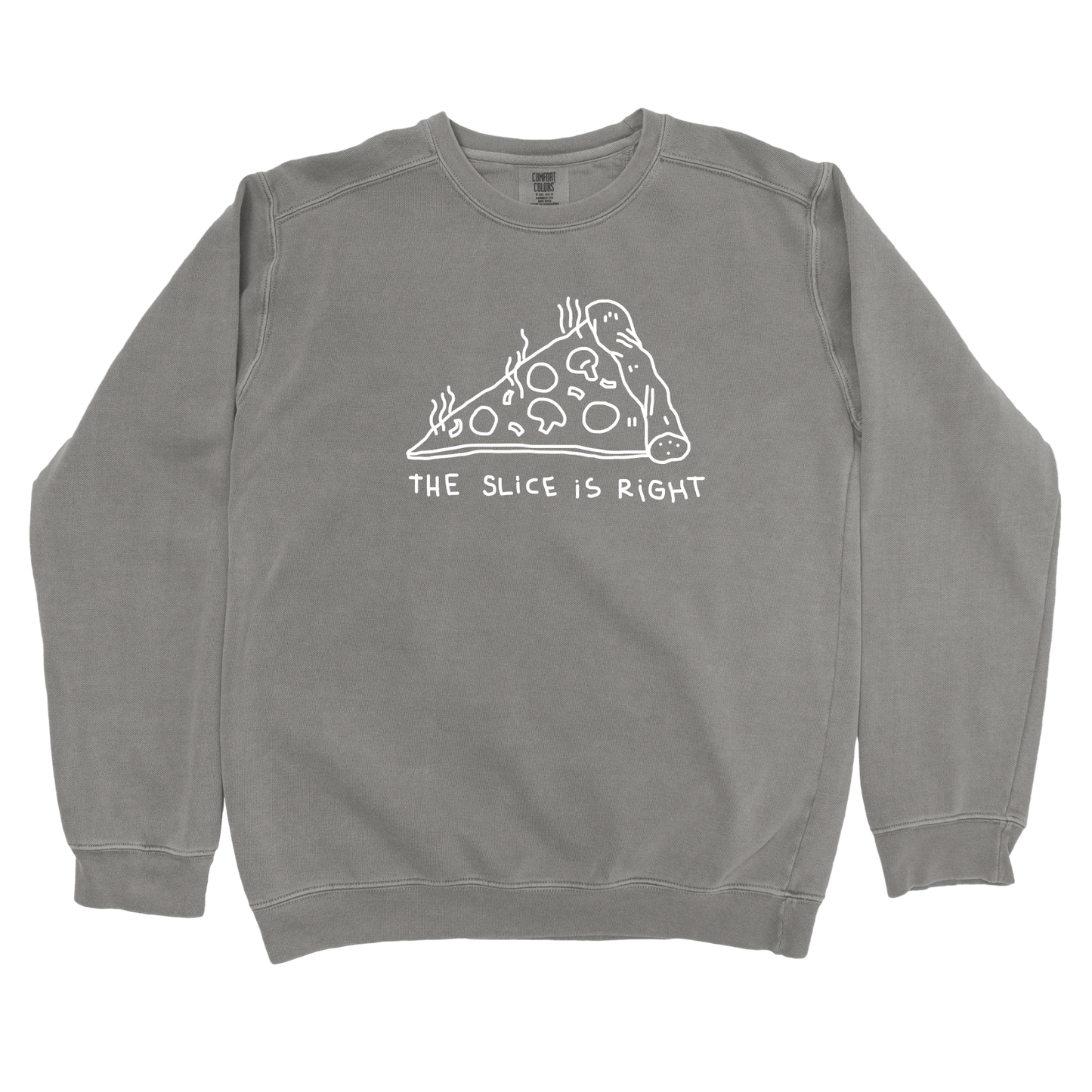 Sweatshirt Grey / S Slice is Right: Longoland Sweatshirt