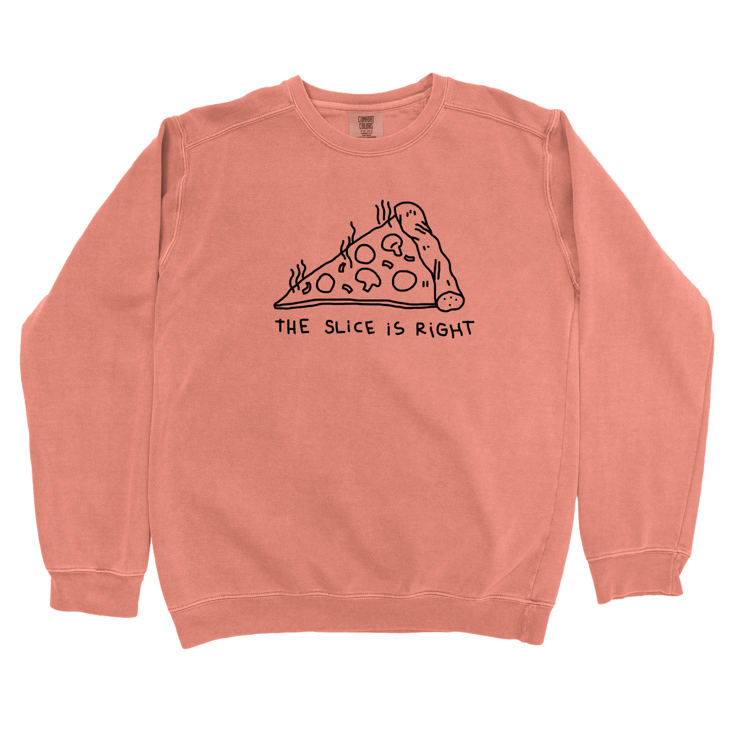 Sweatshirt Terracotta / S Slice is Right: Longoland Sweatshirt