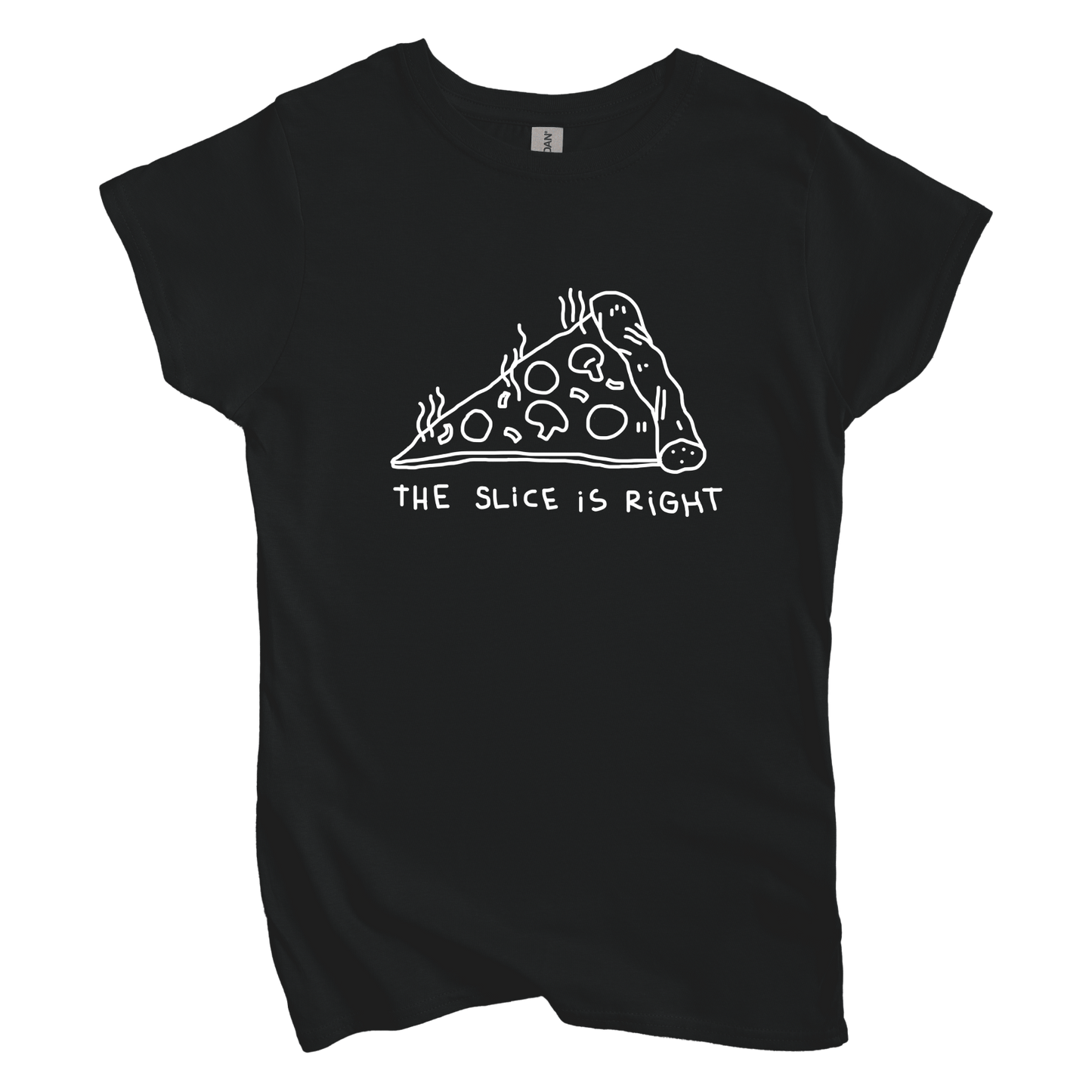 T-Shirt S / Black Slice is Right: Longoland Women's Tee