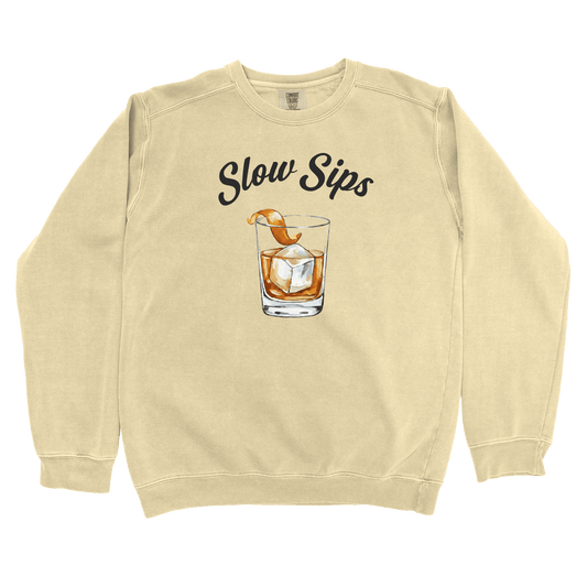 T-Shirts Butter / S Slow Sips Sweatshirt