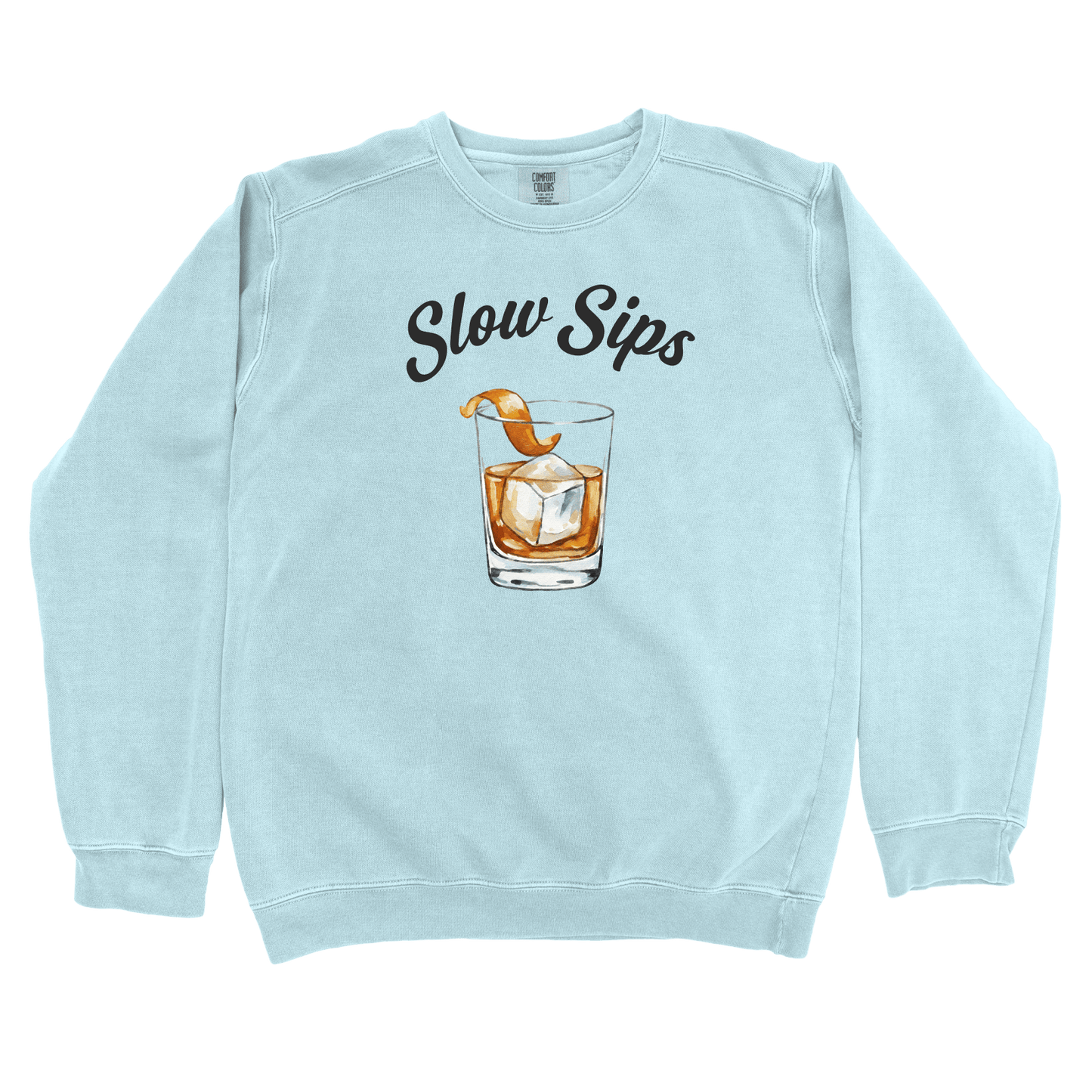 T-Shirts Chambray / S Slow Sips Sweatshirt