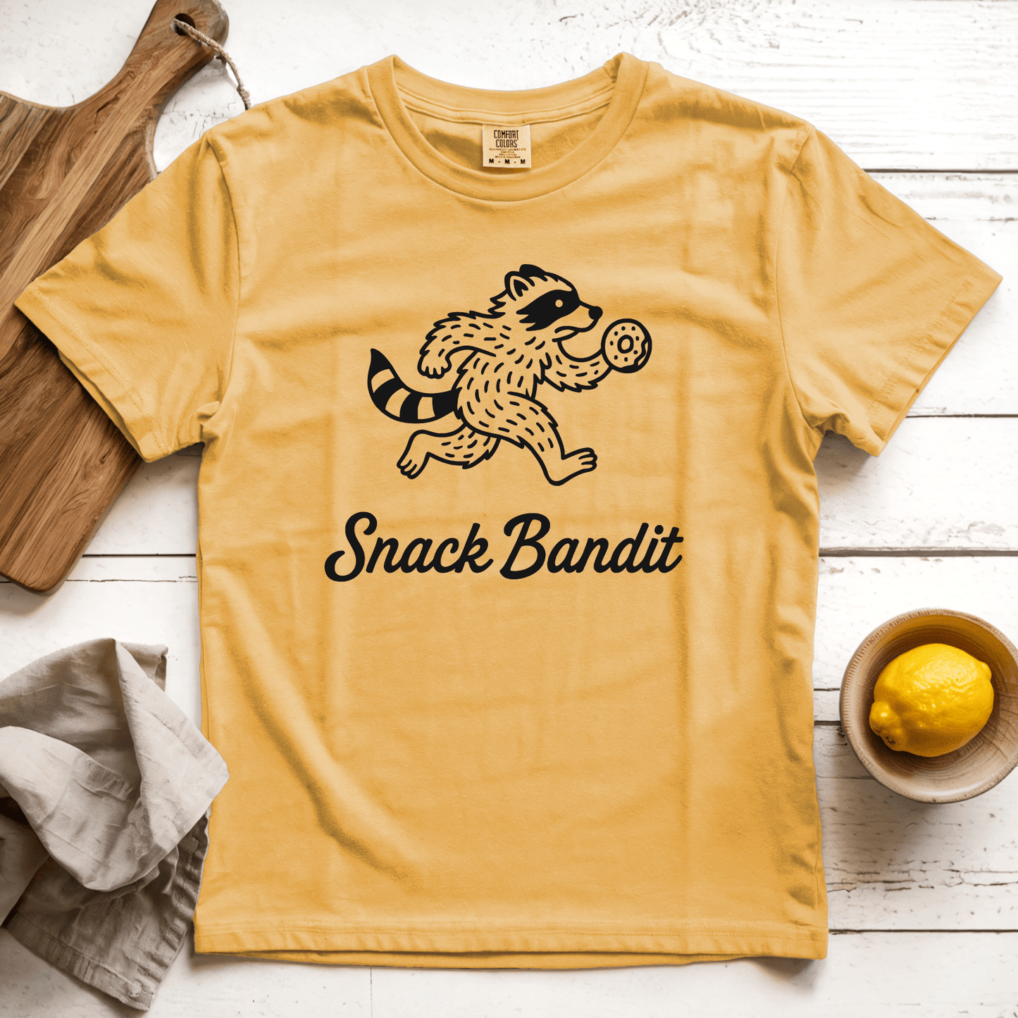 T-Shirt Mustard / S Snack Bandit