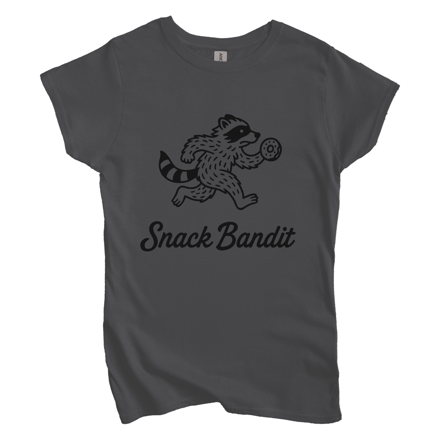 T-Shirt M / Charcoal Snack Bandit Women's Tee