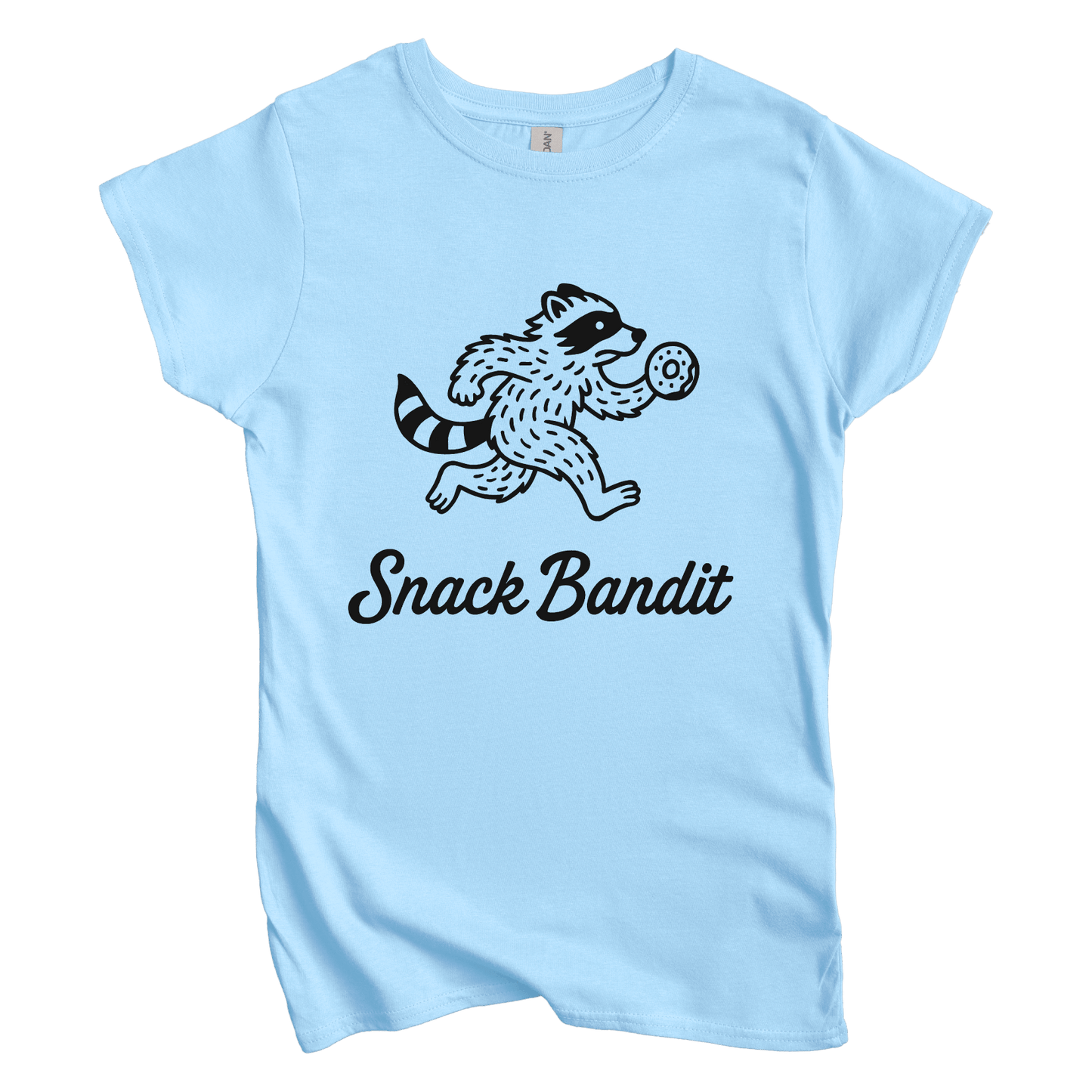 T-Shirt S / Light Blue Snack Bandit Women's Tee