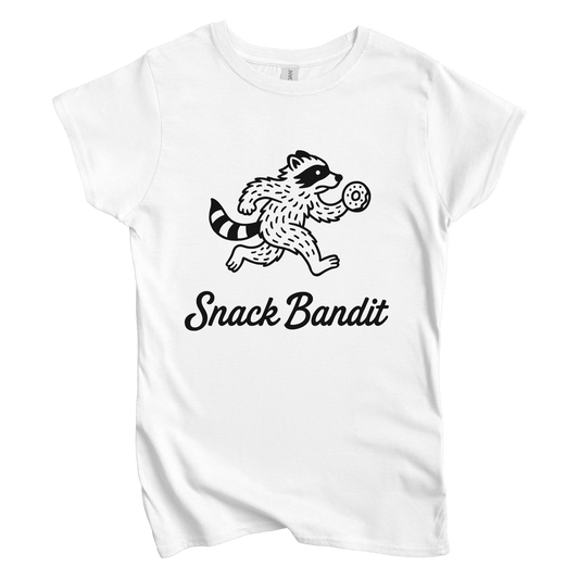 T-Shirt S / White Snack Bandit Women's Tee