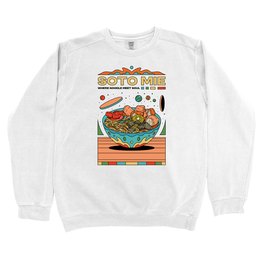 T-Shirts White / S Soto Mie: Galih Putra Sweatshirt