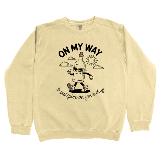 Sweatshirt Butter / S Spice Up Your Day Sweatshirt