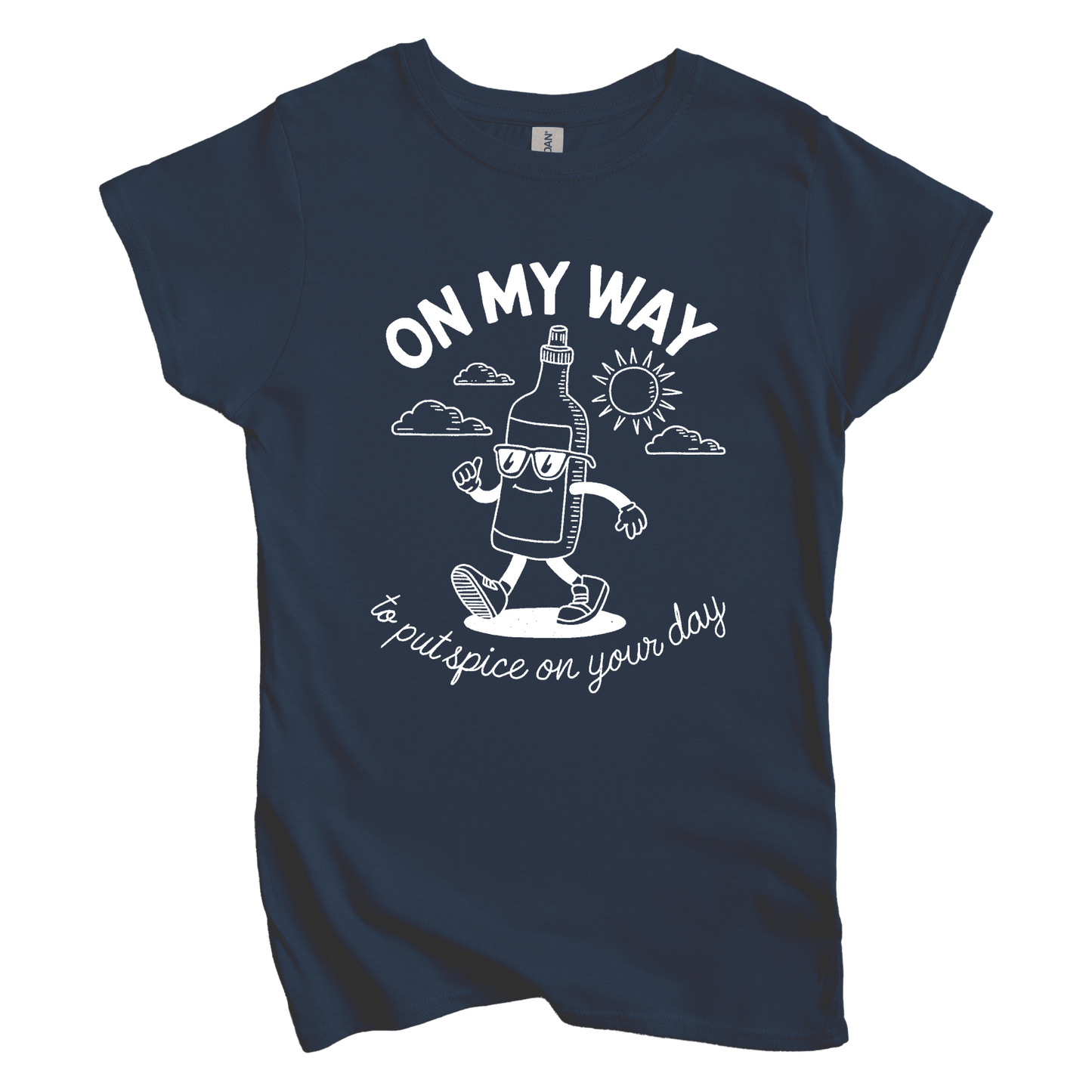 T-Shirt S / Navy Spice Up Your Day Women's Tee