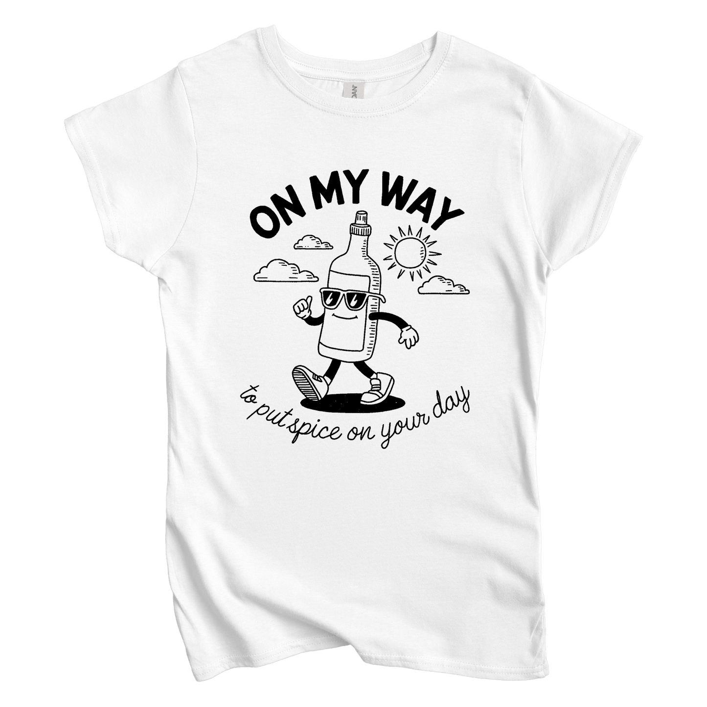 T-Shirt S / White Spice Up Your Day Women's Tee