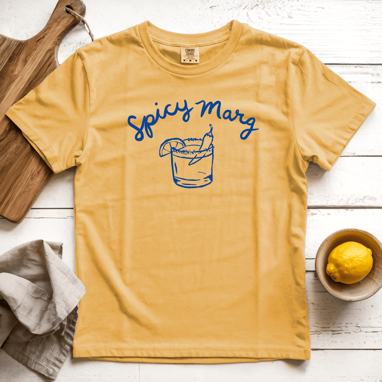 T-Shirts Mustard / S Spicy Marg